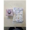 Image 1 : BRAND NEW 2 PACK BABY SWADDLING BLANKETS, AND MAGIC DIAMOND PROJECTION LAMP