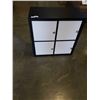 Image 2 : 4 DOOR BLACK IKEA SQUARE CUBBY