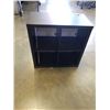 Image 4 : 4 DOOR BLACK IKEA SQUARE CUBBY