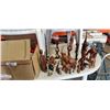 Image 1 : LARGE LOT OF CARVED WOOD FIGURINES