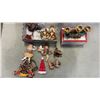 Image 2 : KIRKLAND 13 PIECE NATIVITY SET, SLEIGH W/ BELLS,  CANDLE HOLDERS, ETC