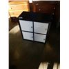 Image 1 : 4 DOOR BLACK IKEA SQUARE CUBBY