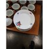 Image 3 : PEGASUS FINE PORCELAIN  DISHWASHER SAFE CHINA SET