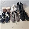 Image 1 : LOT OF SIZE 8 FOOTWEAR INCLUDING SKETCHERS SHOES, PENDLETON RUBBER BOOTS, CHAMPION SHOES   AND SLIPP