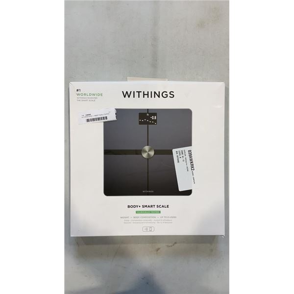 WITHINGS BODY + SMART SCALE TESTED AND WORKING - RETAIL $129