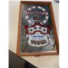 Image 2 : VINTAGE FRAMED SMIRNOFF ADVERTISING WALL CLOCK