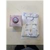 Image 1 : BRAND NEW 2 PACK BABY SWADDLING BLANKETS, AND MAGIC DIAMOND PROJECTION LAMP