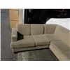 Image 2 : FABRIC 2 PIECE L-SHAPE SECTIONAL, GOOD CONDITION