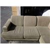 Image 8 : FABRIC 2 PIECE L-SHAPE SECTIONAL, GOOD CONDITION