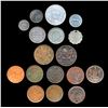 Image 1 : BRITISH INDIA - 17 coins from 1835 to 1947