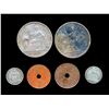 Image 1 : FRENCH INDO-CHINA 1895-1938. A Lot of 6 Mixed Coins Fine-Extra Fine