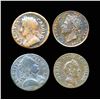 Image 2 : GREAT BRITAIN 1674-1826. A Nice Group of 4 Farthings, Fine-Extra Fine