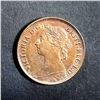 Image 2 : GREAT BRITAIN Farthing 1881 KM# 753 Victoria Unc