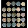 Image 2 : GREAT BRITAIN Half Penny 1799-1834. A Lot of 24 Coins Good-Very Fine