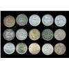 Image 1 : GREAT BRITAIN 6 Pence 1820-1950. A 15 Piece Type Set Fine-Unc
