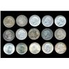 Image 2 : GREAT BRITAIN 6 Pence 1820-1950. A 15 Piece Type Set Fine-Unc