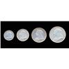 Image 2 : GREAT BRITAIN Maundy Set 1901 4 Coin Set Prooflike