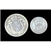 Image 1 : GREAT BRITAIN 1905. A Pair of Key Date Coins Very Good