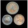 Image 2 : ISLE OF MAN 1798-1839. A Trio of Copper Coins Fine-Very Fine