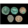 Image 1 : ROMAN / GREEK 90 B.C.-320 C.E. A Lot of 5 Copper/Bronzes Very Good- Very Fine