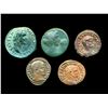 Image 2 : ROMAN / GREEK 90 B.C.-320 C.E. A Lot of 5 Copper/Bronzes Very Good- Very Fine