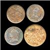 Image 2 : CANADA Token 1814-1856. A Lot of 4 Nova Scotia Pieces Very Good-Very Fine