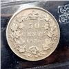 Image 1 : CANADA 50 Cents 1870 LCW CCCS Fine