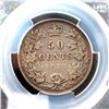 Image 1 : CANADA 50 Cents 1872 H Inverted A Victoria PCGS Very Fine