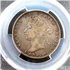 Image 2 : CANADA 50 Cents 1872 H Inverted A Victoria PCGS Very Fine