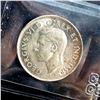 Image 2 : CANADA 50 Cents 1947 Maple Leaf S7 7/7 CCCS Almost Uncirculated