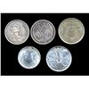 Image 1 : EUROPE 1916-1964. A Lot of 5 Silver Coins Very Fine-Unc