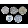 Image 2 : EUROPE 1916-1964. A Lot of 5 Silver Coins Very Fine-Unc