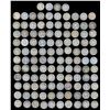 Image 2 : HONG KONG 1866-1904. A Lot of 114 10Â¢ Coin Fine-Very Fine
