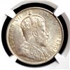 Image 2 : HONG KONG 50 Cents 1905 Edward VII NGC Mint State