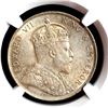 Image 2 : HONG KONG 50 Cents 1905 Edward VII NGC Mint State