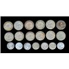Image 2 : STRAITS SETTLEMENTS 5 Cents 1889-1935. A Lot of 19 Coins Very Good-Very Fine