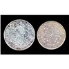 Image 1 : STRAITS SETTLEMENTS Dollar 1904-1909  A Pair of Edward VII Coins Very Fine