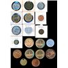Image 1 : WORLD 1900-2006 A Lot of 19 Miscellaneous Medals and Tokens  New and Used.