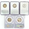 Image 2 : [5] US Washington Quarters PCGS,NGC 1954-1964