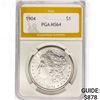 Image 1 : 1904 Morgan Silver Dollar PGA MS64