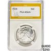 Image 1 : 1939 Walking Liberty Half Dollar PGA MS64+