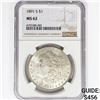Image 1 : 1981-S Morgan Silver Dollar NGC MS62