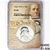 Image 1 : 1956 Franklin Half Dollar NGC PF69 T2