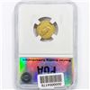 Image 2 : 1915 $2.50 Gold Quarter Eagle PGA MS64+
