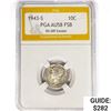 Image 1 : 1943-S Mercury SILV 10C PGA AU58 FSB 5% Off Center