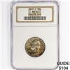 Image 1 : 1949-D Washington Silver Quarter NGC MS66