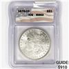 Image 1 : 1878-CC Morgan Silver Dollar ICG MS63