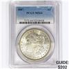 Image 1 : 1887 Morgan Silver Dollar PCGS MS64