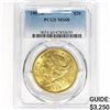 Image 1 : 1907-S $20 Gold Double Eagle PCGS MS60