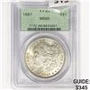 Image 1 : 1887 Morgan Silver Dollar PCGS MS65